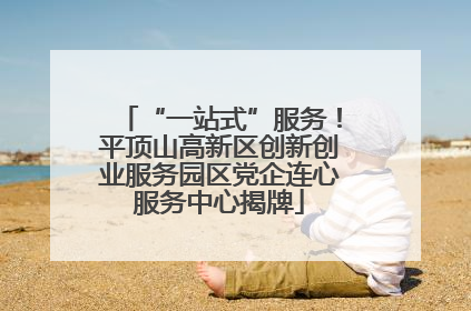“一站式”服务！平顶山高新区创新创业服务园区党企连心服务中心揭牌