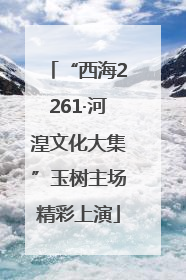 “西海2261·河湟文化大集”玉树主场精彩上演