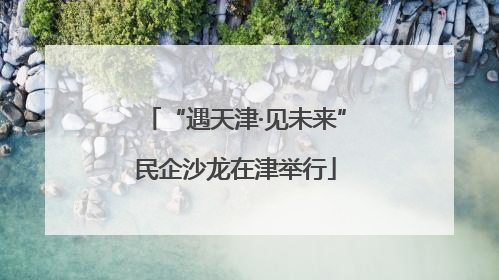 “遇天津·见未来”民企沙龙在津举行