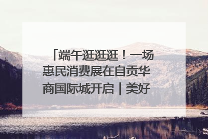 端午逛逛逛！一场惠民消费展在自贡华商国际城开启｜美好生活有“盐”味