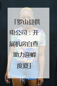 罗山县供电公司：开展机房自查 助力迎峰度夏