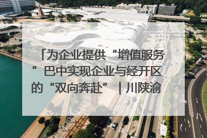 为企业提供“增值服务”巴中实现企业与经开区的“双向奔赴”｜川陕渝网络名人巴中行