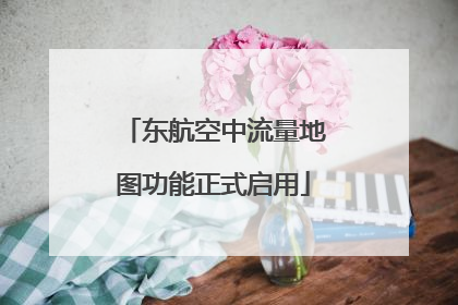 东航空中流量地图功能正式启用