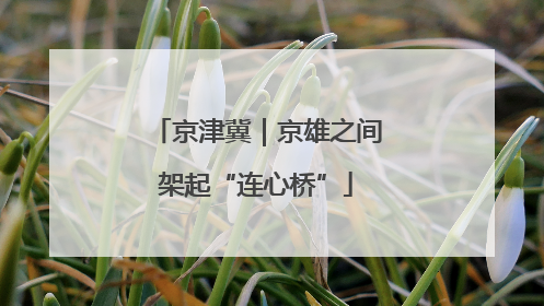 京津冀｜京雄之间架起“连心桥”