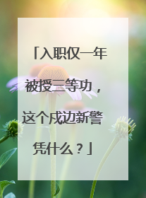入职仅一年被授三等功，这个戍边新警凭什么？