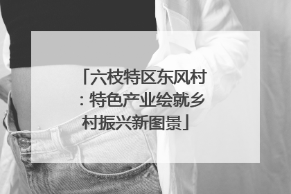 六枝特区东风村：特色产业绘就乡村振兴新图景