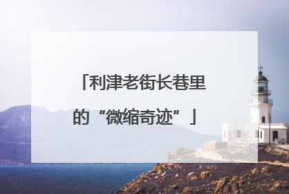 利津老街长巷里的“微缩奇迹”