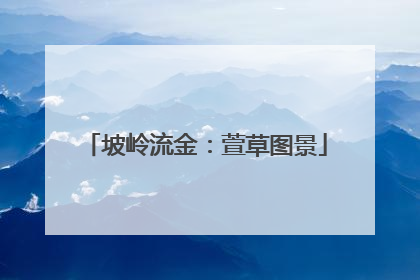 坡岭流金：萱草图景