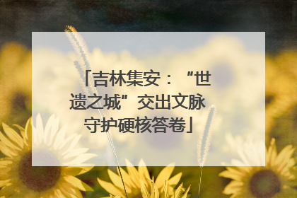 吉林集安：“世遗之城”交出文脉守护硬核答卷