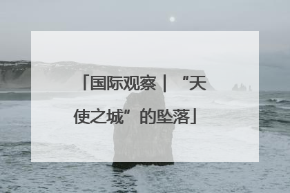 国际观察｜“天使之城”的坠落