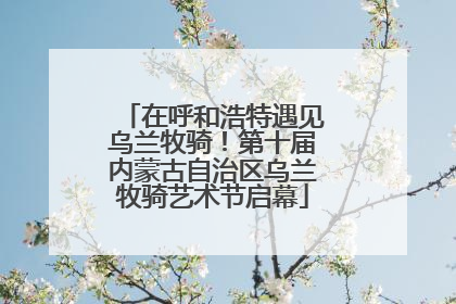 在呼和浩特遇见乌兰牧骑！第十届内蒙古自治区乌兰牧骑艺术节启幕