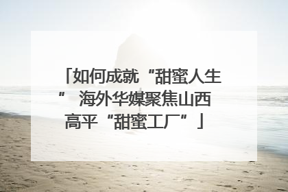 如何成就“甜蜜人生” 海外华媒聚焦山西高平“甜蜜工厂”