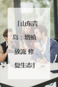 山东青岛：增殖放流 修复生态