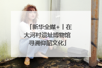 新华全媒+丨在大河村遗址博物馆寻溯仰韶文化