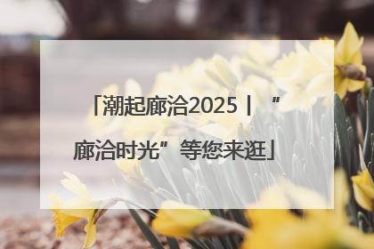潮起廊洽2025丨“廊洽时光”等您来逛