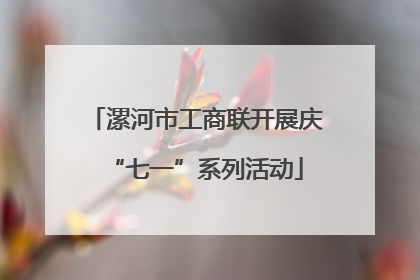 漯河市工商联开展庆“七一”系列活动