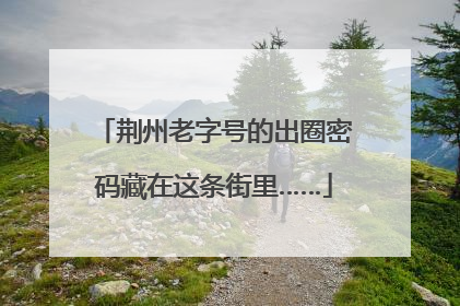 荆州老字号的出圈密码藏在这条街里……
