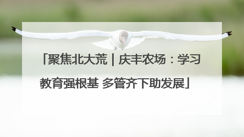 聚焦北大荒｜庆丰农场：学习教育强根基 多管齐下助发展