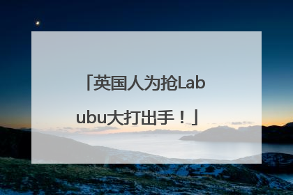 英国人为抢Labubu大打出手！