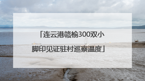连云港赣榆300双小脚印见证驻村巡察温度