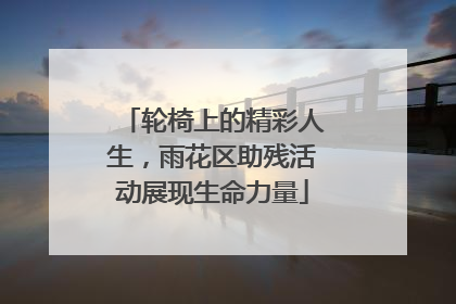 轮椅上的精彩人生，雨花区助残活动展现生命力量