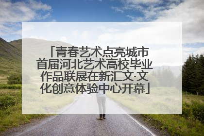 青春艺术点亮城市 首届河北艺术高校毕业作品联展在新汇文·文化创意体验中心开幕