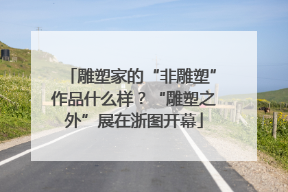 雕塑家的“非雕塑”作品什么样？“雕塑之外”展在浙图开幕