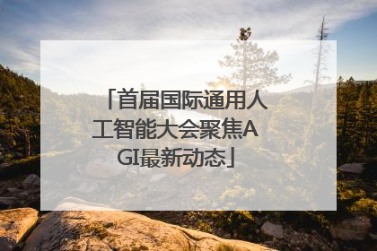 首届国际通用人工智能大会聚焦AGI最新动态