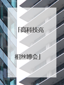 高科技亮相丝博会